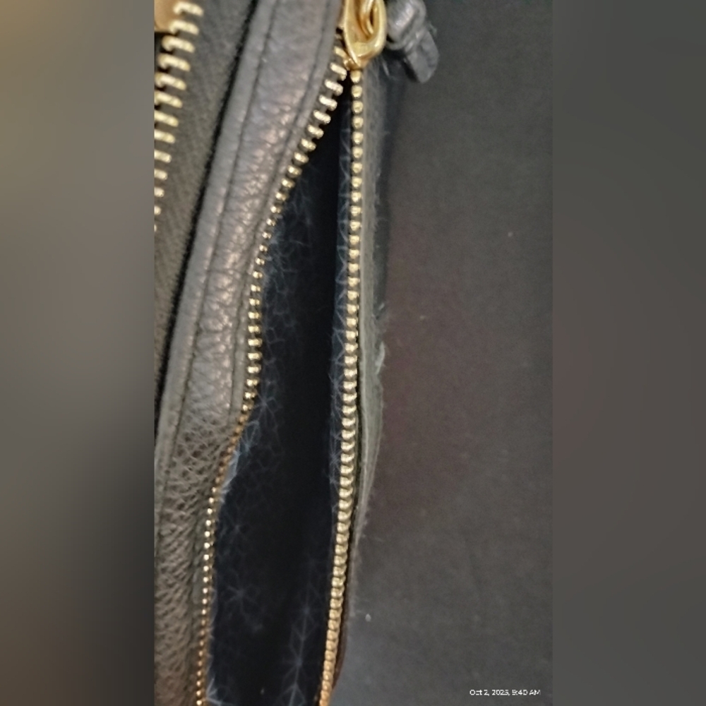 🎁Black Leather Wallet With Lots Of Different Pockets And Card Holder Slots - Picture 7 of 7